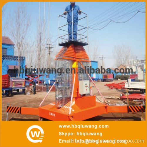 Dual Ladder Cylindrical Personal Lifts, Lift Platform